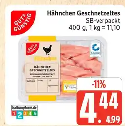 Marktkauf Gut & günstig hähnchen geschnetzeltes Angebot