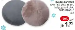 ROLLER Rundes kunstfell Angebot