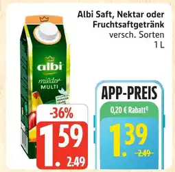 Marktkauf Albi saft, nektar oder fruchtsaftgetränk Angebot
