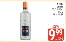 Marktkauf 9 mile vodka Angebot