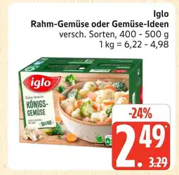 Marktkauf Iglo rahm-gemüse oder gemüse-ideen Angebot