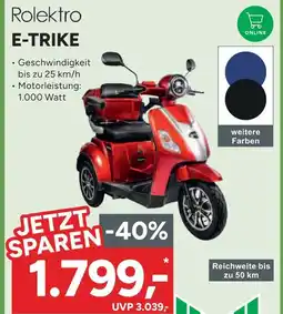 Marktkauf Rolektro e-trike Angebot