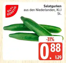 Marktkauf Gut & günstig salatgurken Angebot