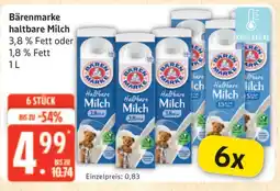 Marktkauf Bärenmarke haltbare milch 3,8 % fett Angebot