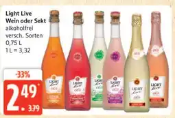 Marktkauf Light live wein alkoholfrei Angebot