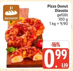 Marktkauf Backshop pizza donut diavolo Angebot