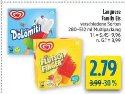 diska Langnese dolomiti Angebot