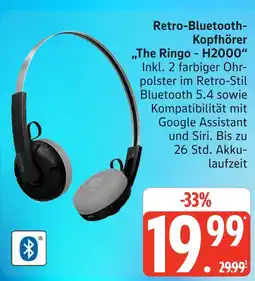 Marktkauf Retro-bluetooth-kopfhörer „the ringo - h2000“ Angebot