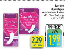 diska Carefree plus long Angebot