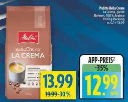 diska Melitta bella crema la crema Angebot