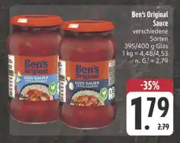 E-Center Ben's original sauce Angebot