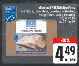 E-Center Followfood msc kabeljau filets Angebot
