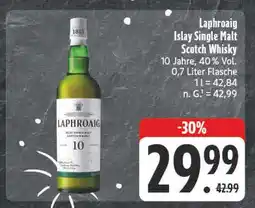 E-Center Laphroaig islay single malt scotch whisky Angebot