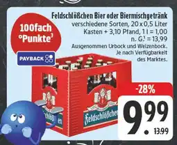 E-Center Feldschlößchen bier Angebot