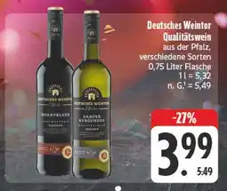 E-Center Deutsches weintor kornfelder qualitätswein Angebot