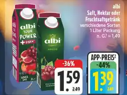 E-Center Albi saft, nektar oder fruchtsaftgetränk Angebot
