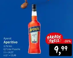 KONSUM Aperol aperitivo Angebot