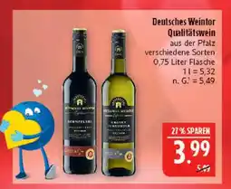 Marktkauf Deutsches weintor schwarzriesling qualitätswein Angebot