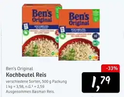 KONSUM Ben's original kochbeutel reis Angebot