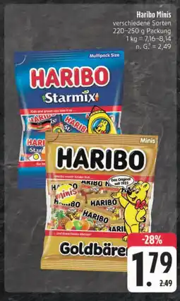 E-Center Haribo minis starmix Angebot