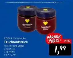 KONSUM Edeka herzstücke fruchtaufstrich Angebot