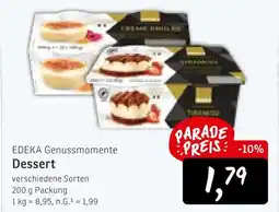 KONSUM Edeka genussmomente dessert Angebot