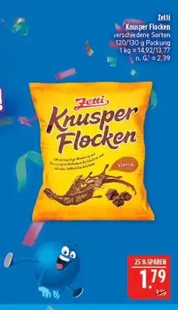 Marktkauf Zetti knusper flocken Angebot