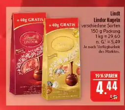 Marktkauf Lindt lindor kugeln Angebot