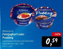 KONSUM Mövenpick feinjoghurt Angebot