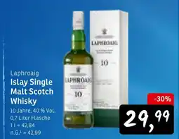 KONSUM Laphroaig islay single malt scotch whisky Angebot