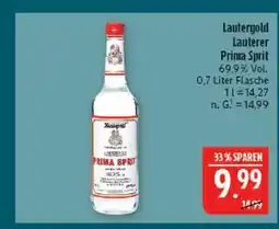 Marktkauf Lautergold lauterer prima sprit Angebot