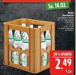 Marktkauf Basinus mineralwasser Angebot