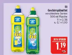 Marktkauf Fit geschirrspülmittel Angebot
