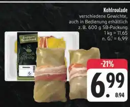 Edeka Kohlroulade Angebot