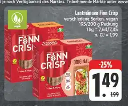 Edeka Lantmännen finn crisp original Angebot