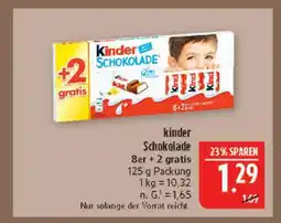 Marktkauf Kinder schokolade Angebot