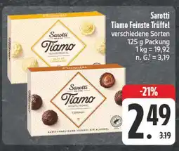 Edeka Sarotti tiamo feinstes trüffel limone Angebot