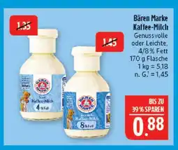 Marktkauf Bären marke kaffee-milch genussvolle 4% fett Angebot