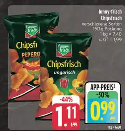 Edeka Funny-frisch chipsfrisch peperoni Angebot