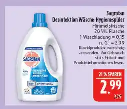 Marktkauf Sagrotan desinfektion wäsche-hygienespüler Angebot