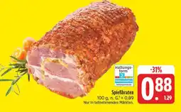 Edeka Spießbraten Angebot