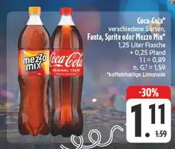 Edeka Coca-cola coca-cola original taste Angebot