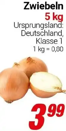 CENTERSHOP Zwiebeln Angebot