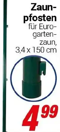 CENTERSHOP Zaunpfosten Angebot