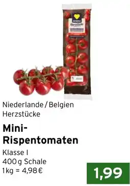 CAP Markt Edeka Herzstücke Mini Rispentomaten Angebot