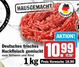 HIT Deutsches frisches Hackfleisch gemischt Angebot