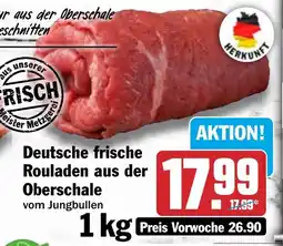 HIT Deutsche frische Rouladen aus der Oberschale Angebot