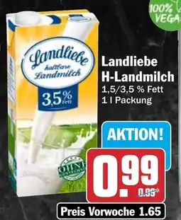 HIT Landliebe Landliebe H-Landmilch Angebot