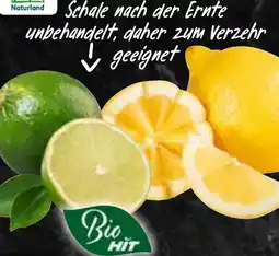 HIT Spanien/Brasilien Bio Naturland Zitronen oder Bio HIT Limetten Angebot
