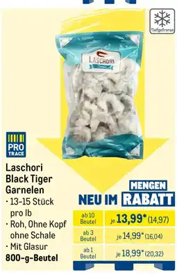 METRO Laschori Black Tiger Garnelen Angebot